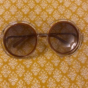 Authentic Chloe round sunglasses